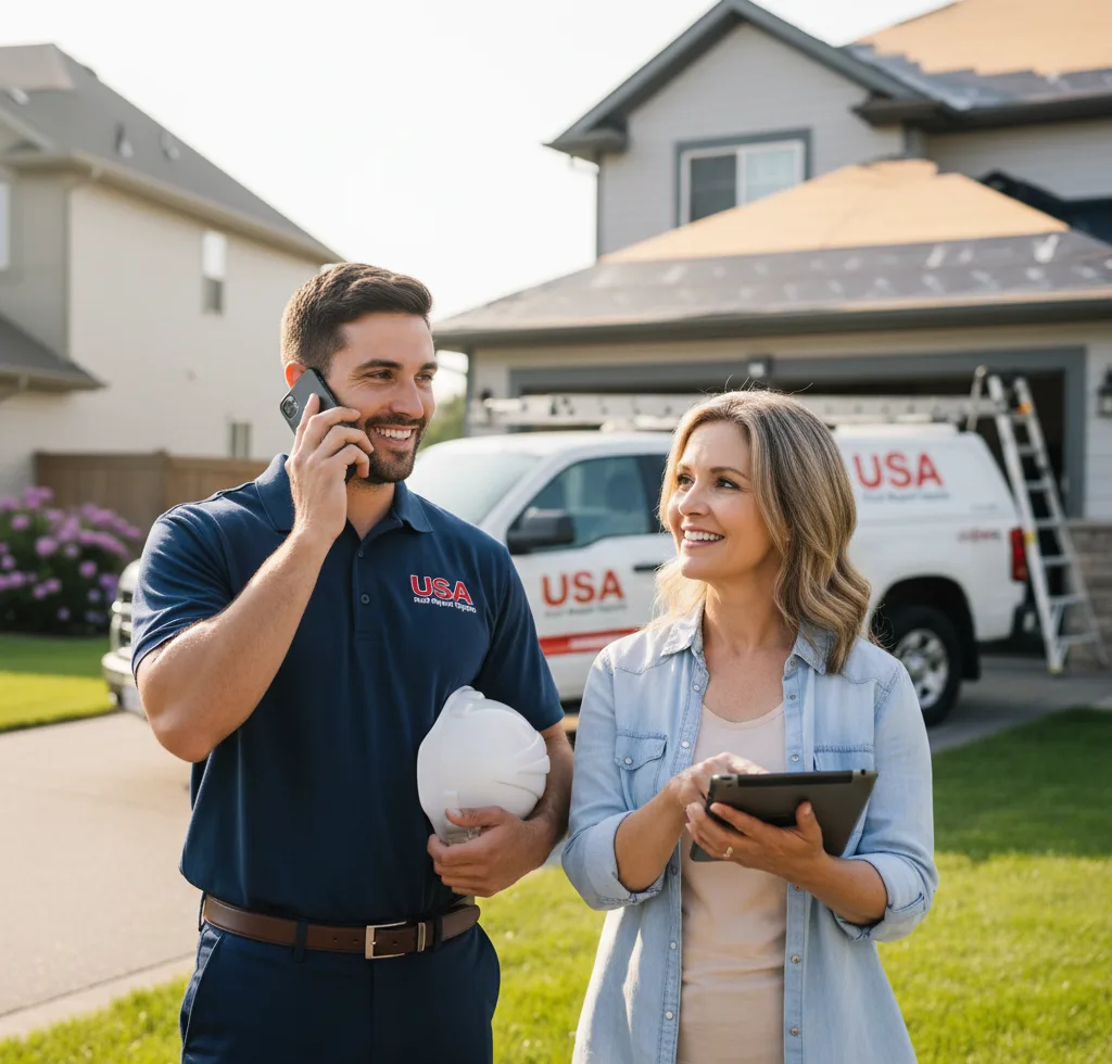 USA Roof Repair Experts customer support in Glassboro